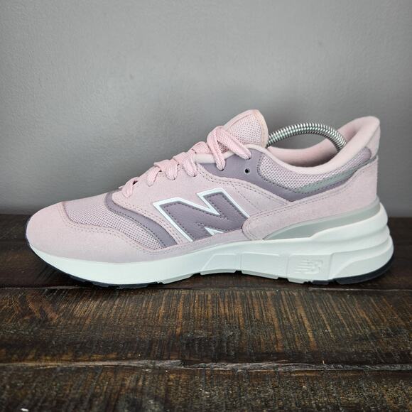 New Balance 997R Mens Size 10 D Running Shoes U997RHSB Pink White Womens 11.5 main image 8